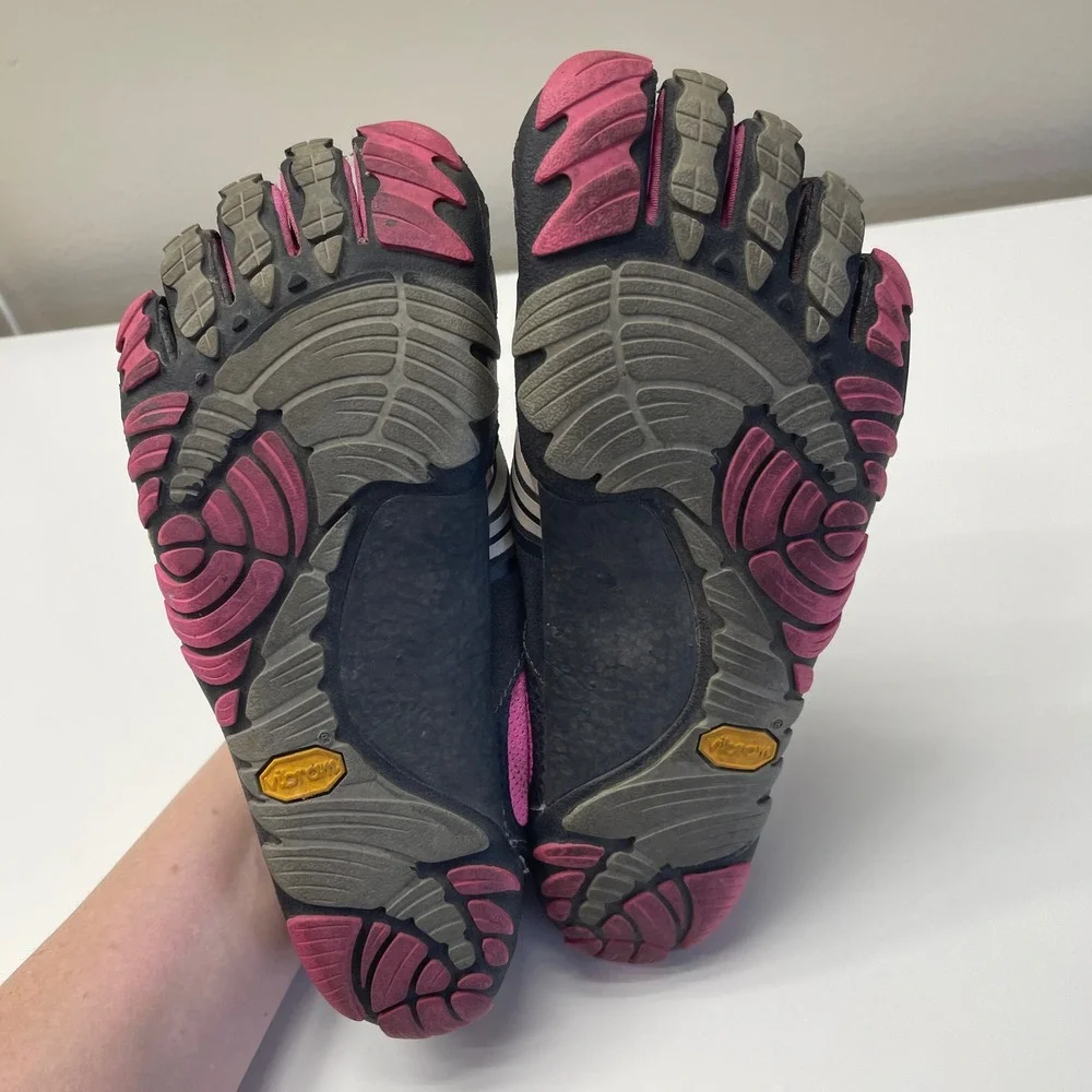 Vibram FiveFingers KMD Sport LS EVO Womens 38 7.5-8 Black Pink Shoes 14w3603